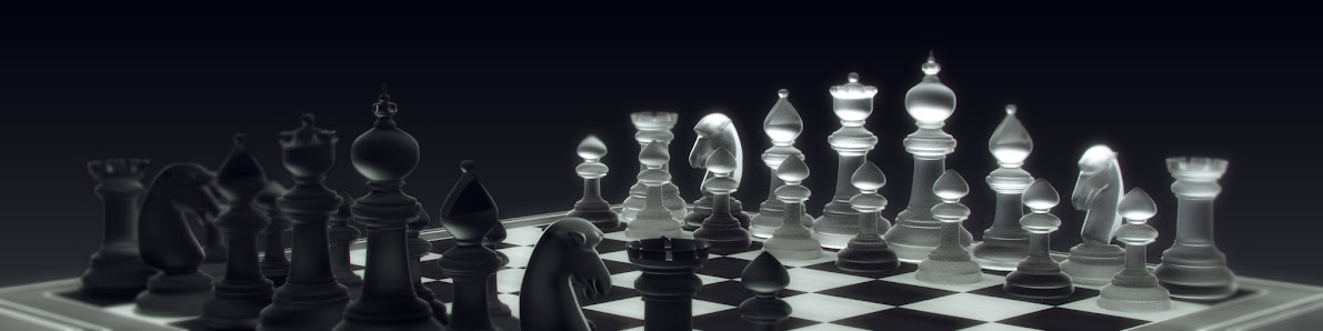 A chess board.